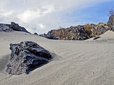 Dunes rocks landscape photo