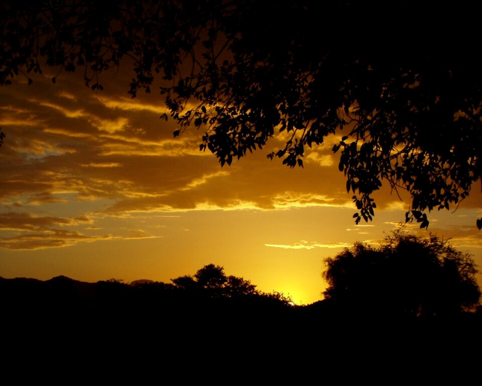 Abendstimmung clouds romance