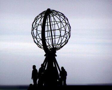 Tourism northern tip symbol