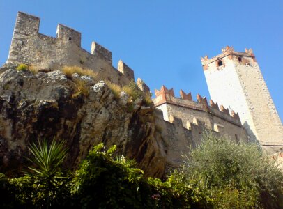 Fortress wall castle