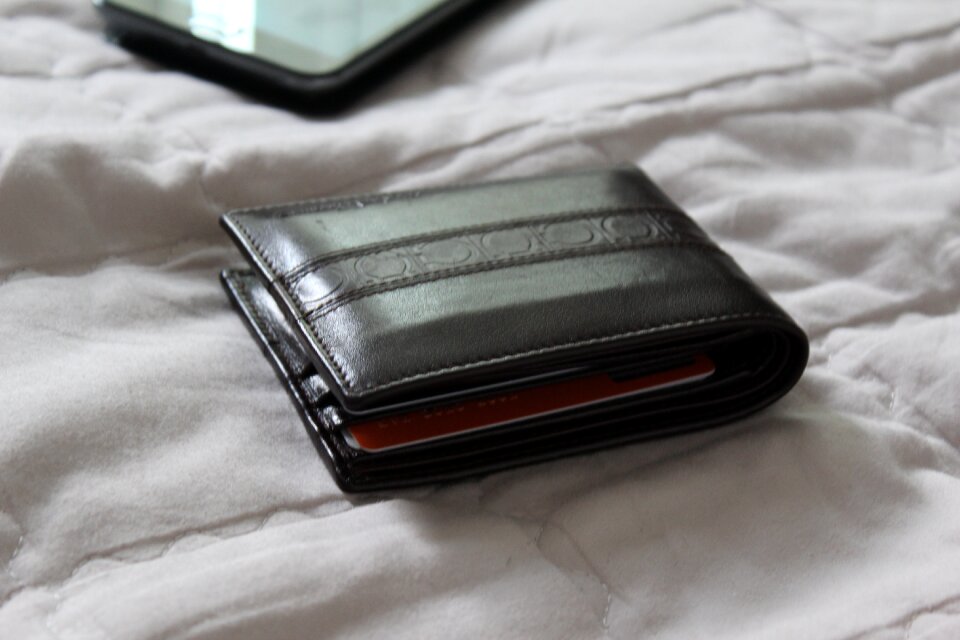 Wallet leather gift