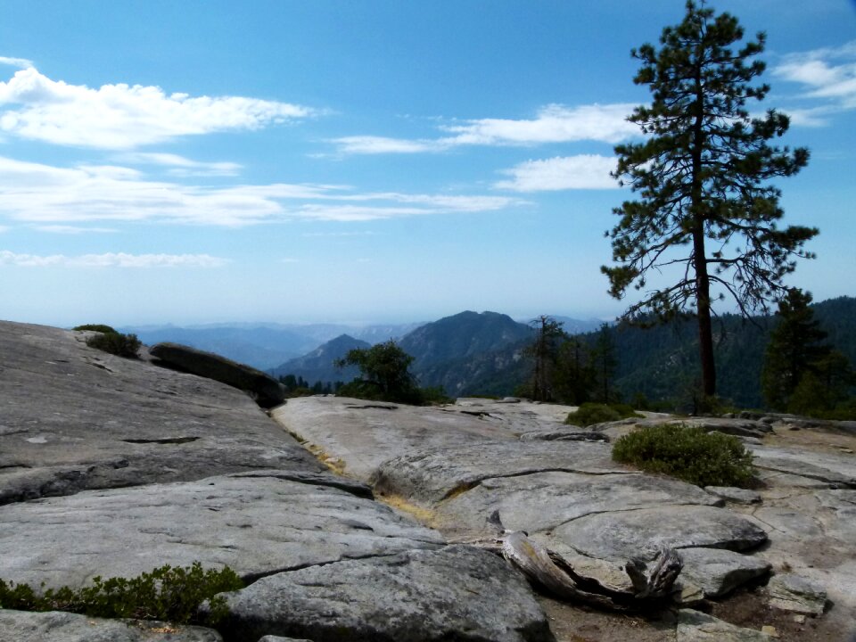 Landscape nature vista point