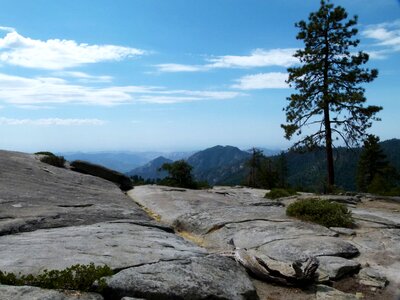 Landscape nature vista point