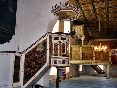 Church pulpit sebnitz