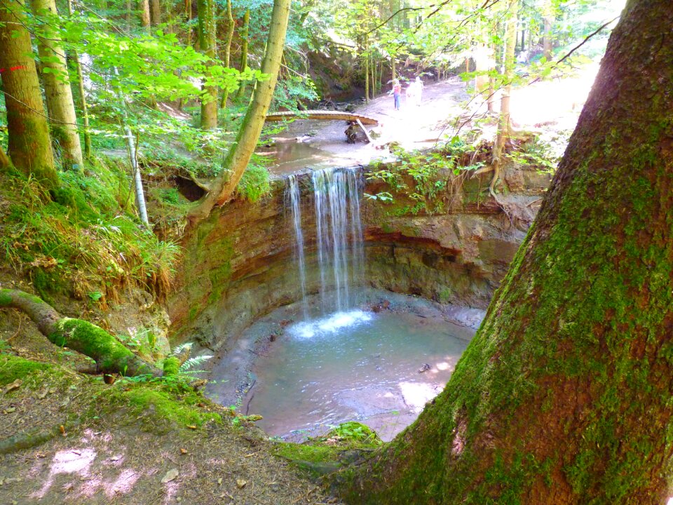 Water waterfall hirschbach