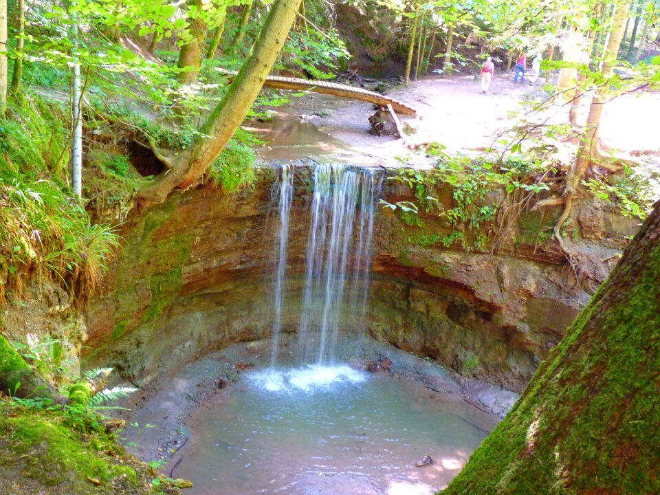 Water waterfall hirschbach
