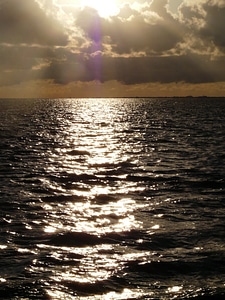 Sun sunset infinity