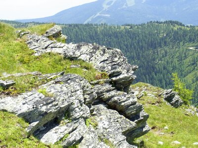 Austria mountain stone photo