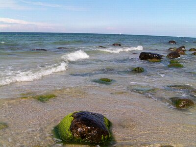 Sea baltic sea stones photo