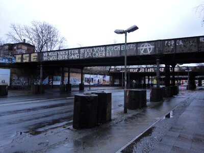 Berlin road graffiti