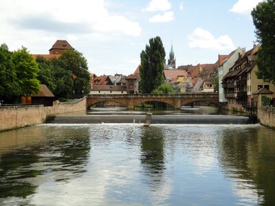 Nuremberg bridge river