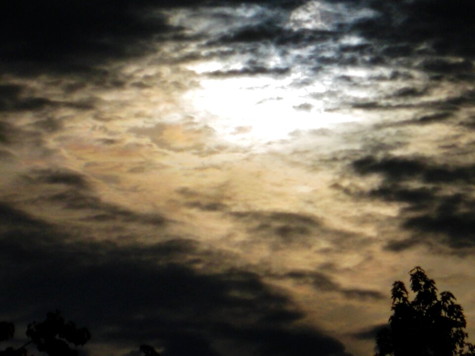 Mysterious interesting clouds