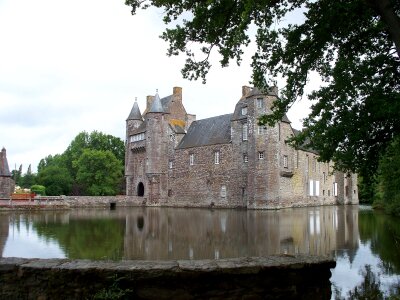 Bretagne château de trécesson britain photo