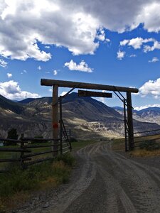 Fraser plateau british columbia canada photo