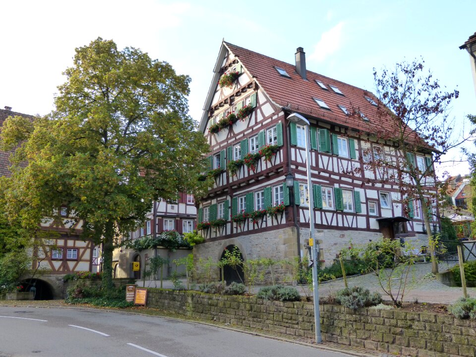Restaurant village monument