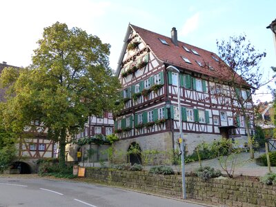 Restaurant village monument