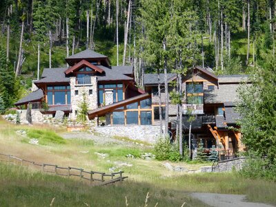 Sunpeaks resort british columbia canada photo