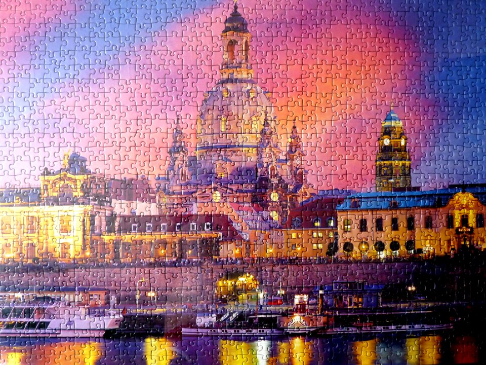 Elbe frauenkirche germany