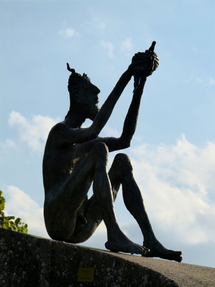 Wine god of wine exhibition