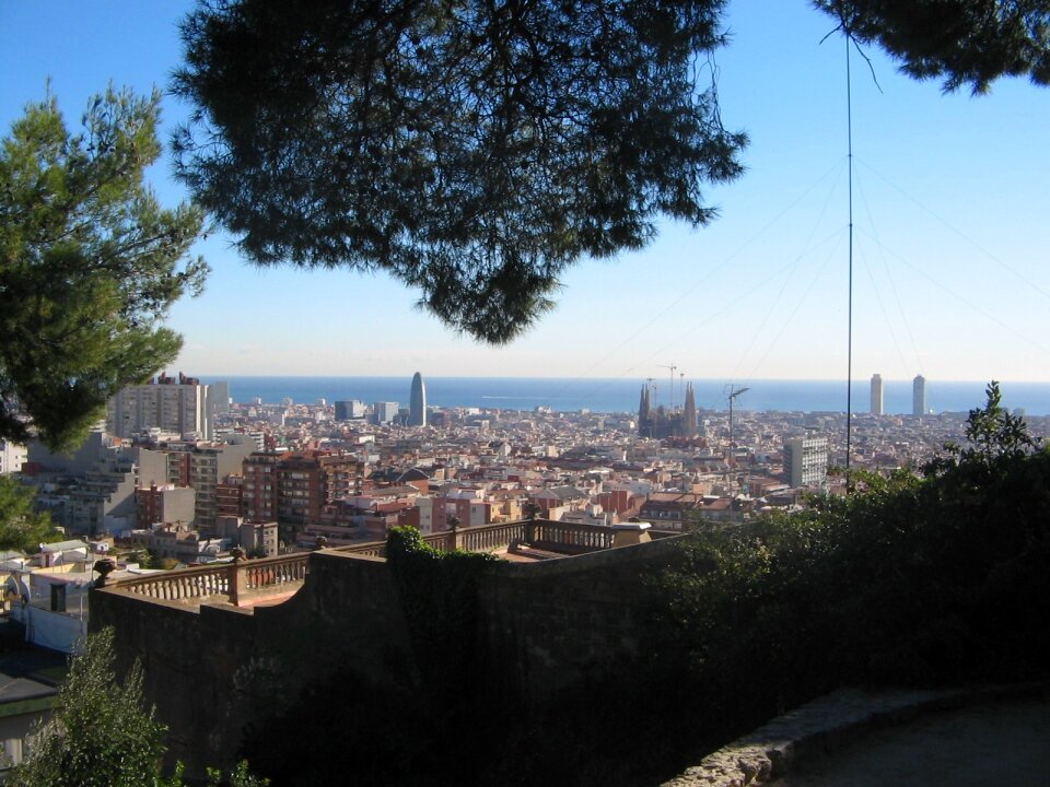 Skyline city spain