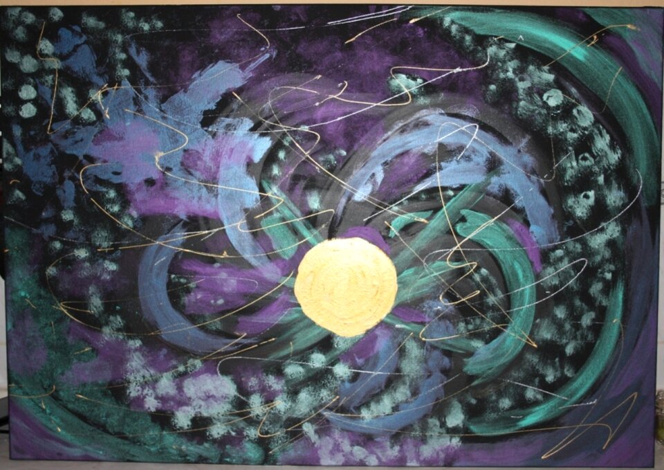 Fantasy space cosmos