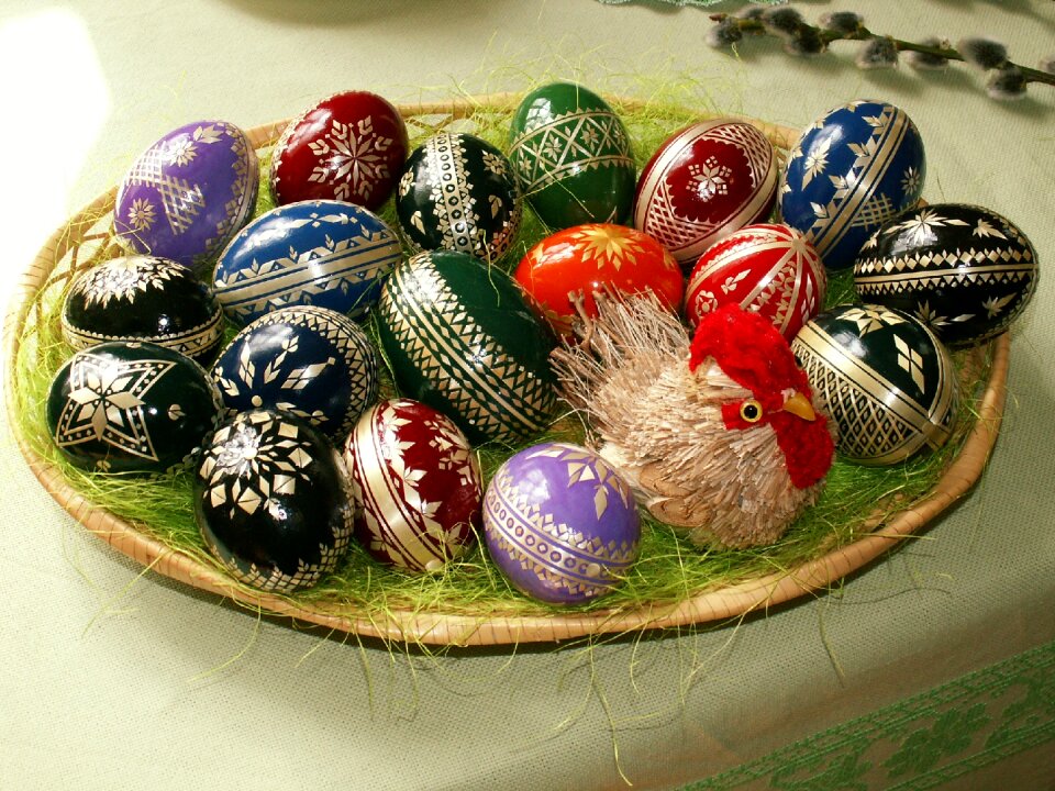 Easter decorations decoration table decoration