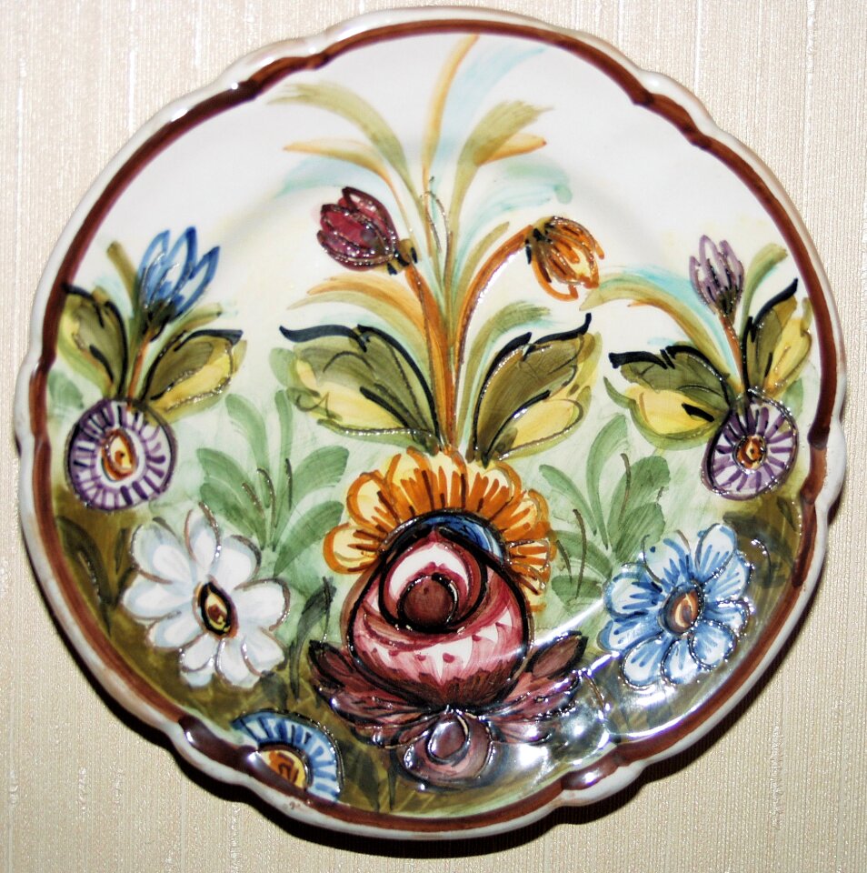 Wall decoration nippes colorful