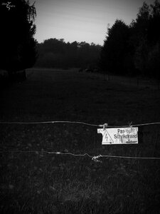 Wire current caution