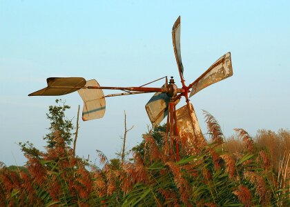 Vane bookmark wind direction sensor