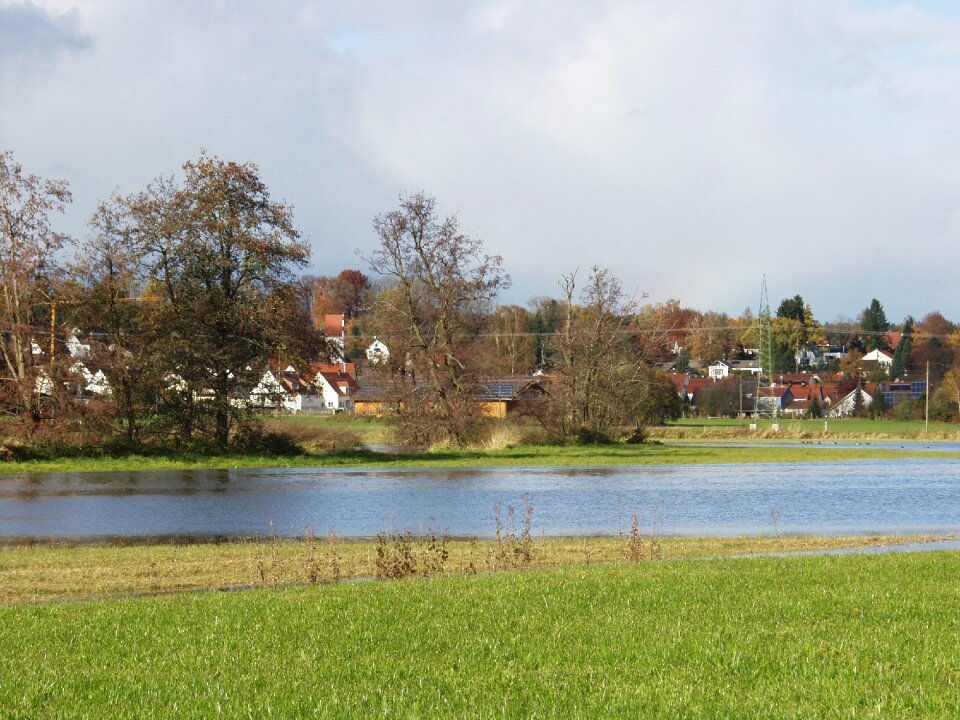 Flooding wet meadows water
