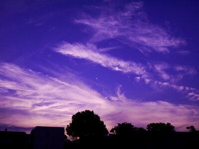 Evening views sky