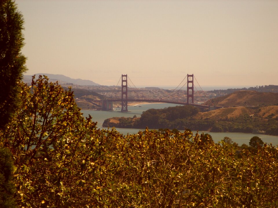 San francisco golden gate bridge sights