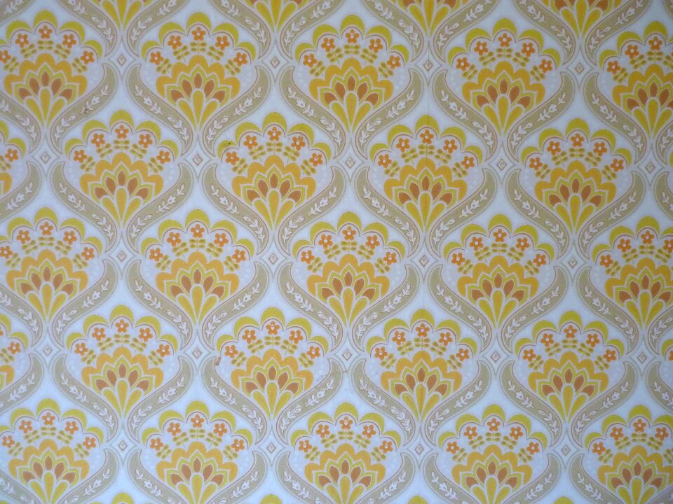 Seventies wall texture