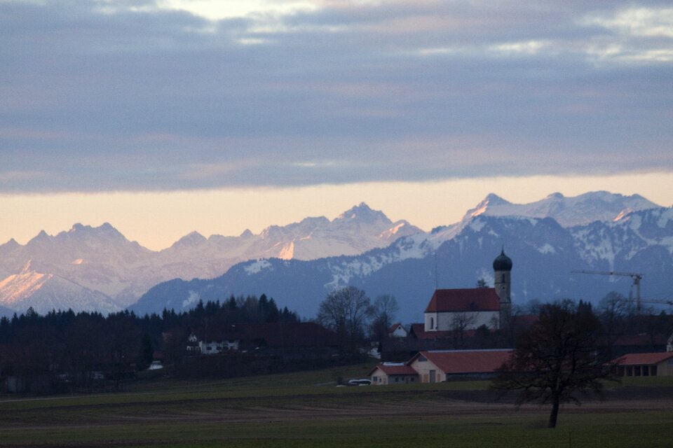 Distant view cloud mood mountains