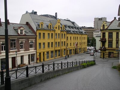 Channels grey sky norway