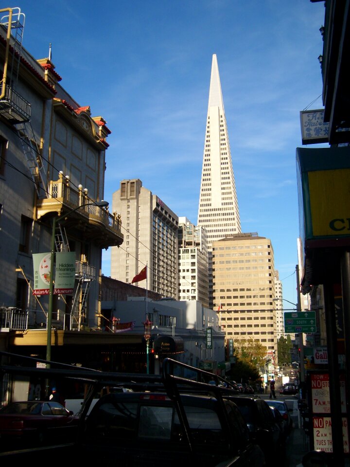 Skyline skyscraper trans america pyramid