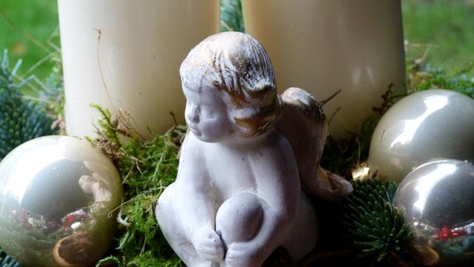 Christmas candles advent