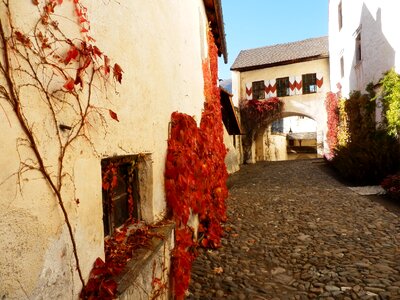 Castle wall tyrol