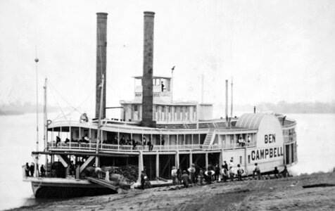 Boat paddle steamers sidewheelers