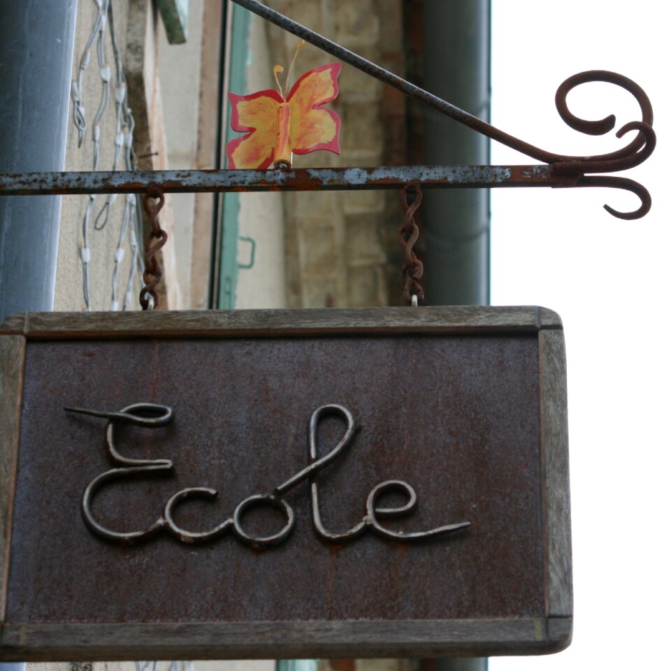 School village wrought iron