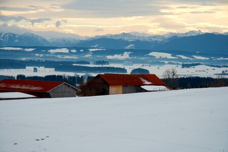 Sky bavarian scenic photo
