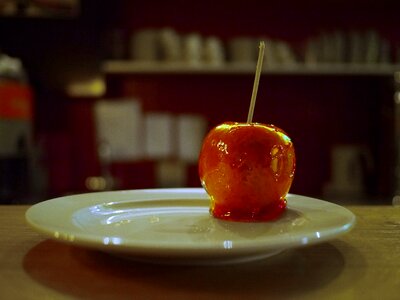 Caramel apple apple caramel