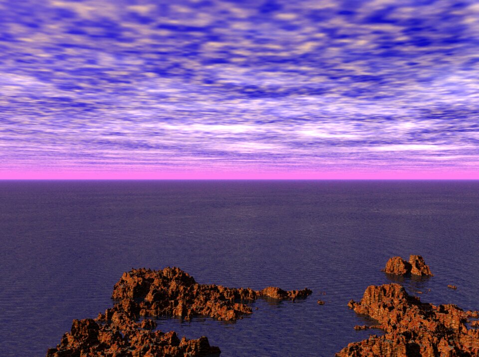 Sky clouds sunset