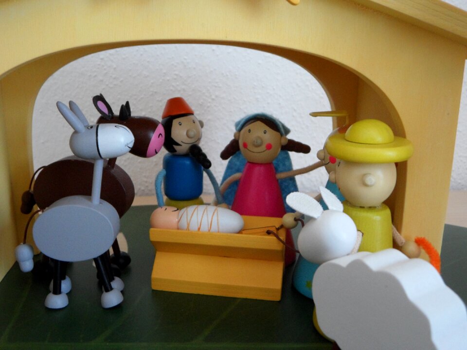 Christmas figures child