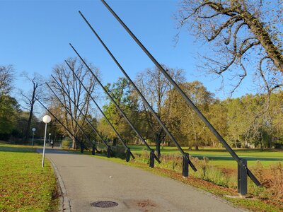 Sculpture rods steel