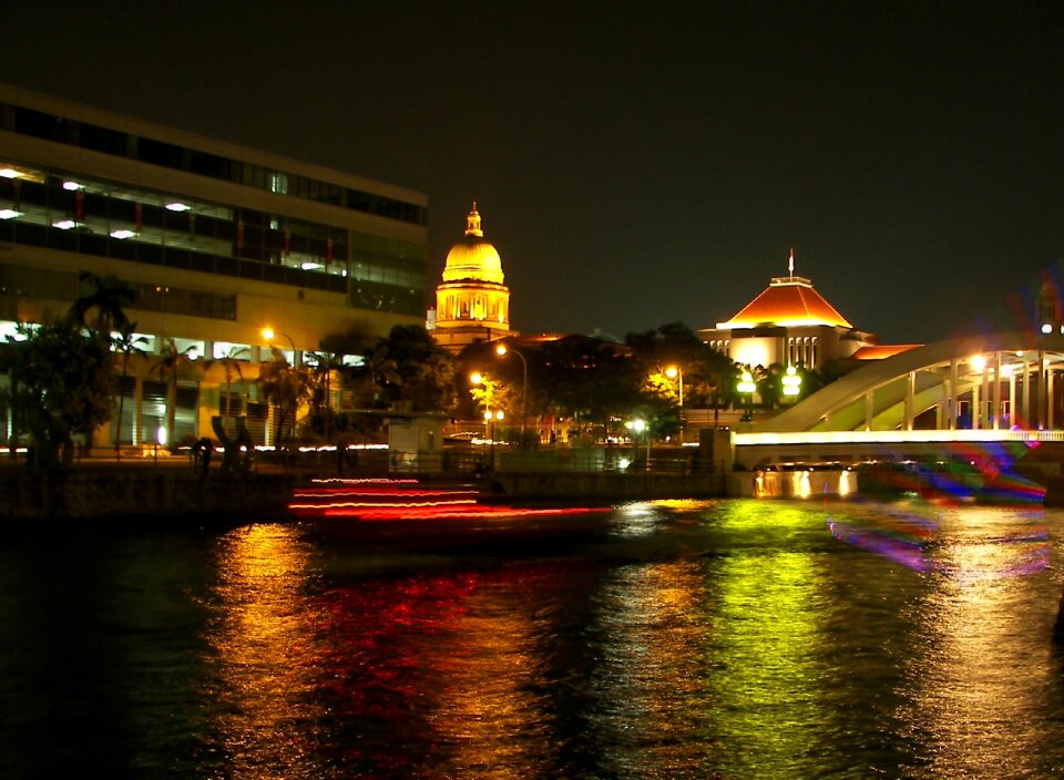 City lighting night