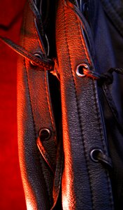 Lacing leather rivet