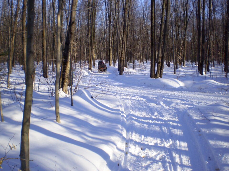 Terrain vehicle winter photo