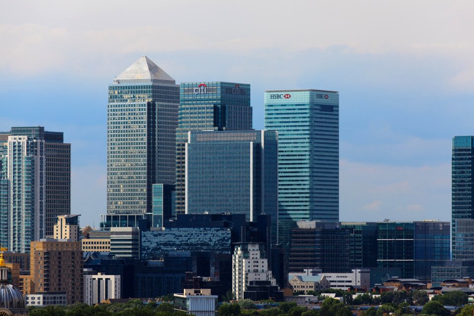 Buildings business canary wharf