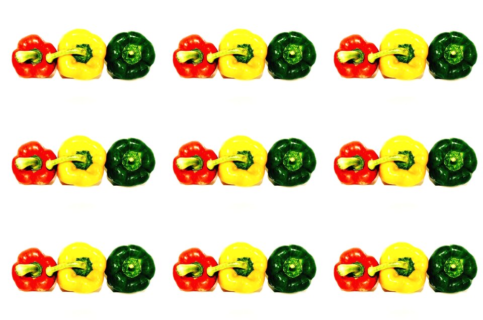 Peppers vegetables background